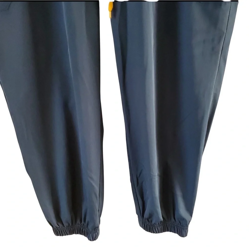 Carhartt Unisex Blue Joggers with Yellow Accents
